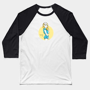 Anonymous Beautiful Girl Baseball T-Shirt